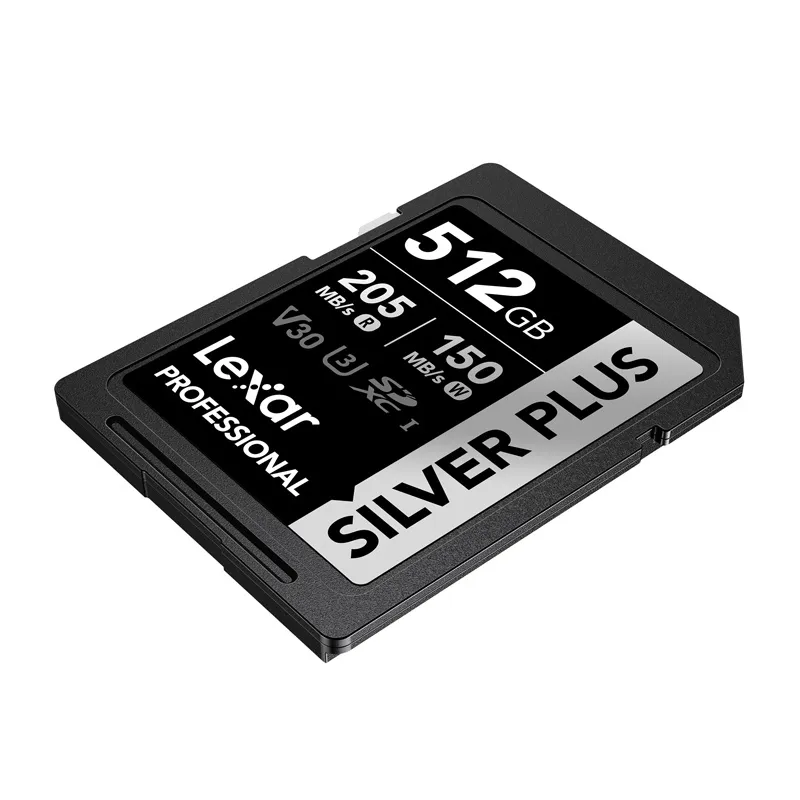 Lexar Professional SILVER PLUS SDXC 512GB memory card